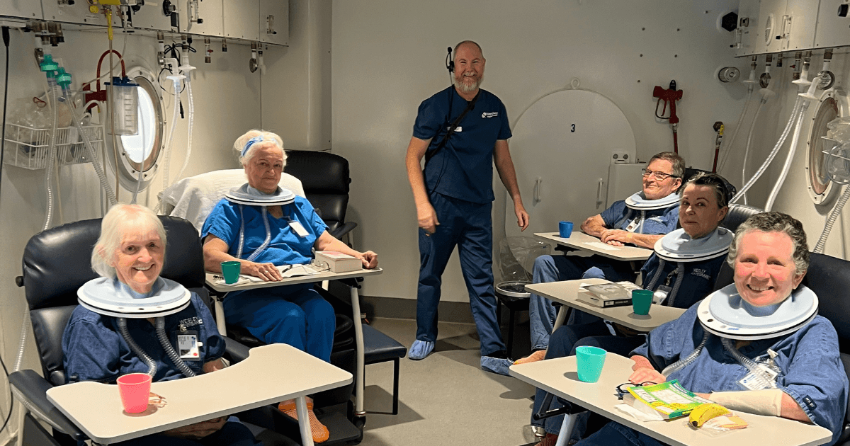 Wesley Hyperbaric celebrates 20,000 dives